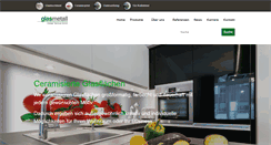 Desktop Screenshot of glasmetall-temmel.at